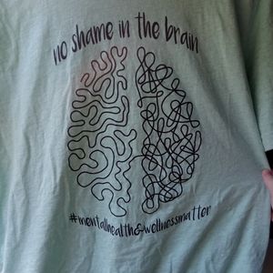No Shame In The Brain, Mental Health & Wellness Short Sleeve